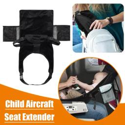 Cama de viagem para avião infantil, extensor de assento inflável para crianças, cama portátil essencial para avião/carro/trem, cinto de sono para viagem c4q4 - Image 4