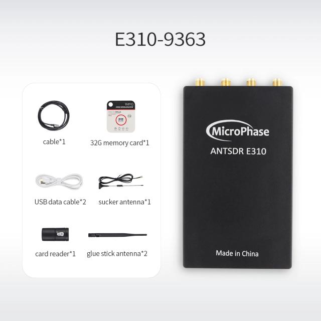 Microfase Transmissor e Receptor de Rádio AntSDR E310 Zynq 7000 ADI AD9361