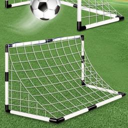 Dobrável Mini Futebol Goal para Crianças, Brinquedos Esportivos, Futebol Post Frame Set, Equipamento de Treinamento Indoor e Outdoor - Image 6
