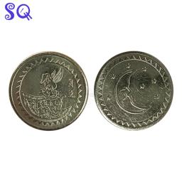 100pcs por saco Arcade Style Gaming Coin Tokens 25*1.85mm Fichas de aço inoxidável para Arcade MAME Amusement Machine Cabinet - Image 2