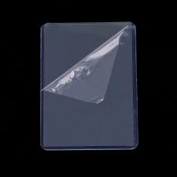 Porta-Cartão Transparente com Película Protetora, Capa do Álbum, Foto e Jogo de Esportes, Idol Organizer, Photo Holder, 1-50 PCs, 3x4 em - Image 6