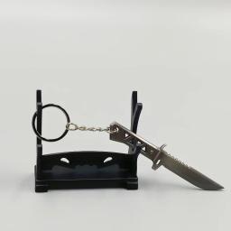 Xenohunter faca corpo a corpo brinquedo modelo, Valorant Arma, Metal Game Reaver, Coleção Chaveiro Periférico, Desktop Display, 9cm - Image 6