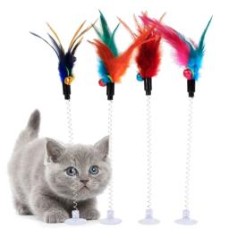 Simulação Rato e Penas Brinquedos Interativos para Cães e Gatos, Acessórios Teaser Pet, Suprimentos Diversão, Gatinho e Cães, 1PC - Image 5