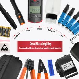 Kit de ferramentas de fibra óptica, Caneta Laser VFL, Ferramentas FTTH, Power Meter, OPM Optical Bag, Fibra Cleaver, 10mW - Image 5