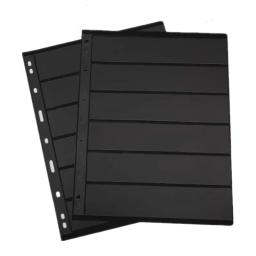 10PCS Selos Grade Selo Página Coleção Selos Titulares de Álbum de Selo PVC folha solta Inners de Não Incluindo Capa - Image 4