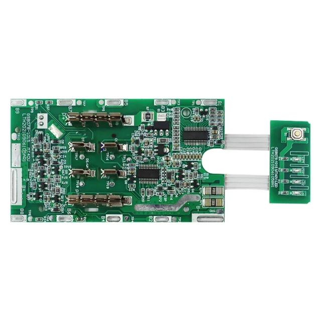 10*18650 bl4040 bateria de íon-lítio pcba placa de circuito de proteção de carregamento para makita 40v bateria de lítio bl4025 caixas caixa escudo