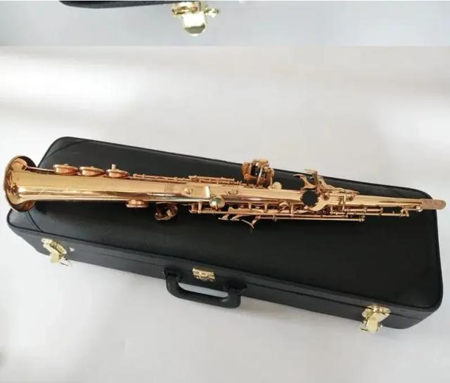 Saxofone Soprano B Flat Mark VI Novo com Case - Instrumento Profissional em Latão