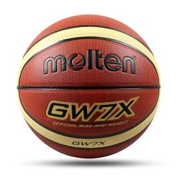Nova bola de basquete fundido tamanho oficial 7/6/5 pu alta qualidade ao ar livre indoor jogo treinamento das mulheres dos homens basquete baloncesto - Image 6