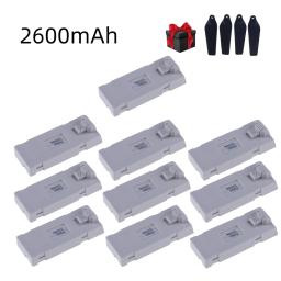 Peças especiais de bateria RC Drone, bateria para E88, E88PRO, E88MAX, E525, E99, E99PRO, P1, P5PRO, K3, S1, P8, 3.7V, 2600mAh - Image 2