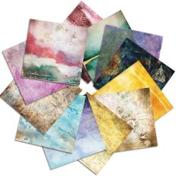 Papel artesanal do ofício, bloco de papel scrapbooking, bloco do fundo, este é nós estilo, 24 folhas, novo, 2023 - Image 3