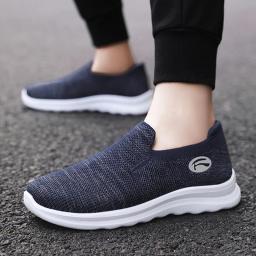 Novo pano tênis de corrida para homens um pedal sola macia lazer verão ao ar livre sapatos leves respirável esportes formadores - Image 6