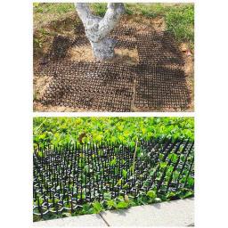 Tapete repelente de jardim anti-gato Tapetes de gato Tiras de estimulação Mantenha os gatos afastados Spike plástico seguro Acessórios de proteção de jardim - Image 1