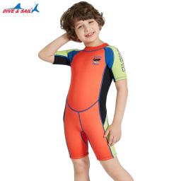 Roupa de mergulho 2.5mm para crianças, roupa de mergulho em neoprene para mergulho - Image 4