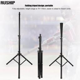1 conjunto ajustável rebatidas t de beisebol rebatidas t softball tripé t suporte treinamento prática batendo bola acessórios - Image 6