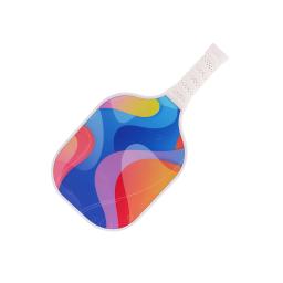Pickleball Paddles Set, Raquete De Bola De Pickle De Fibra De Vidro, Jogo interior e exterior, Bolsa de transporte, 2 Conjuntos De Raquete Aprovado USB, 4 Bolas - Image 4