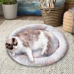 Almofada de aquecimento USB impermeável para gatos, Almofada de gato lavável dobrável, Suprimentos de inverno multifuncionais - Image 2