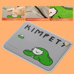 Ajustável Aquecimento Pet Mat com 3 Níveis de Aquecimento, Cama Quente, Suprimentos para Gatos Indoor e Cães Energy Saving - Image 2