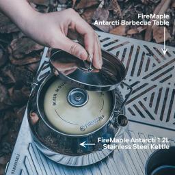 Fire Maple Stainless Steel Kettle, Bule S304 para caminhadas ao ar livre, Mochila, Camping, Bushcraft, Durável, 1.2L - Image 4