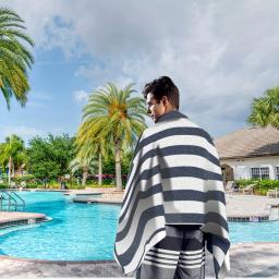Toalha de praia de microfibra com bolsa portátil, toalha de secagem rápida, toalhas absorventes finas e leves, viagem esportiva perfeita - Image 6