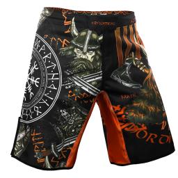 Mma guerreiro muscular esportes combate treinamento shorts jujutsu secagem rápida durável competição de fitness muay thai bicicleta ao ar livre - Image 4