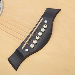 Guitarra Acústica para Adolescentes e Adultos, Instrumento Musical, 38" - Image 5