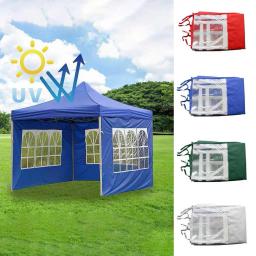 Anti-Scratch Camping Tarp com janela, pano dobrado tenda, sombra economia de espaço, pátio ao ar livre Sun Shelter - Image 2