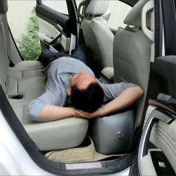 Colchão inflável para viagem de carro, cama de ar, acessórios para assento traseiro, almofada de folga traseira, acolchoamento de longa distância, artefato de acampamento automático - Image 2