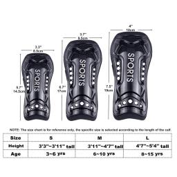 Leg Guards para crianças e adultos, futebol, rugby, esportes ao ar livre, 1 par - Image 6