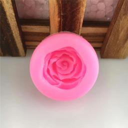 Molde de silicone 3d em forma de rosa, flor, flor, para bolo, fondant, sabão, cupcake, doces, chocolate, geléia, decoração, ferramenta de cozimento - Image 3
