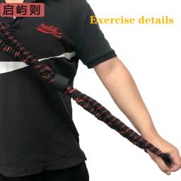 Bandas De Exercício De Resistência Elástica, Equipamentos de fitness, Puxar corda, 8 palavra expansor de peito, Tubulação do treinamento muscular, Yoga, Ginásio, Tensão - Image 2