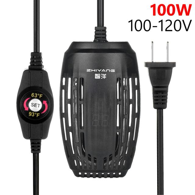Controlador Digital de Temperatura para Aquários com Calefator Elétrico 100-240V para Tartarugas e Peixes