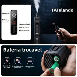 Ulanzi FM01 FILMOG ACE Portátil 40W Máquina de Nevoeiro Portátil 10m Controle Remoto Máquina de Fumaça Fotografia Vídeo Filmagem Efeito de Palco - Image 3