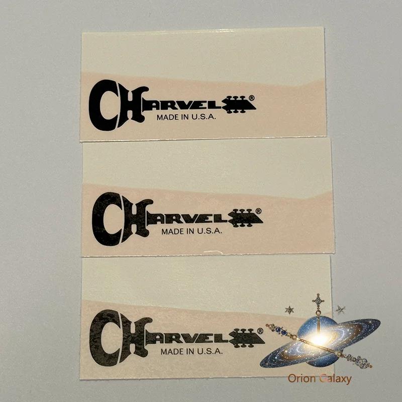 Waterslide Transferência Guitarra Pescoço Cabeça Adesivo, Adequado para JACKSON Guitarra Elétrica, Headstock Logo, Decalque, 3pcs - Image 1