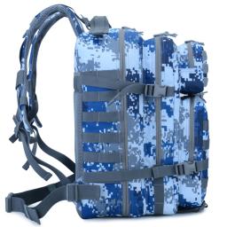 45l 3p tático mochila militar saco de assalto do exército ao ar livre à prova dwaterproof água escalada esporte acampamento caminhadas trekking mochila - Image 3