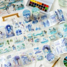 Conjunto De Fita Adesiva Decorativa Washi, Flor De Cereja Estética, Fitas PET Washi, Diário, Suprimentos Scrapbooking - Image 2