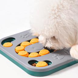 Brinquedos Interativos Dog Puzzle, Labirinto, Alimentador Lento, Puppy, IQ, Jogos de Treino, Dispensador de Alimentos, Tigela - Image 4