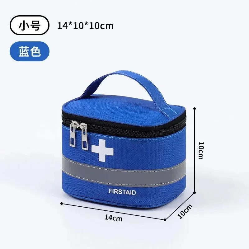 Saco portátil do armazenamento da medicina, Saco de resgate ao ar livre para primeiros socorros, Kit médico de grande capacidade, Organizador para crianças - Image 1