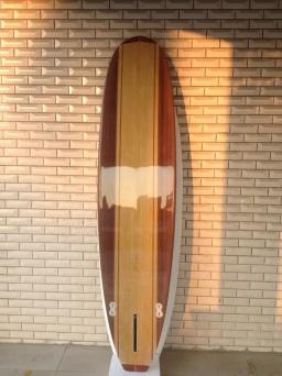 Prancha de madeira para Surf, Epoxy Board, 8ft * 22 inch * 3 pol, Núcleo de espuma EPS - Image 4