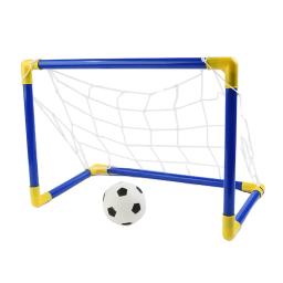 Inflável Soccer Goal Post Frame Sets, Mini Futebol, Indoor, Mini, Dobrável, Net, Bomba, Home Game, Presentes de Aniversário, 1 Conjunto - Image 6