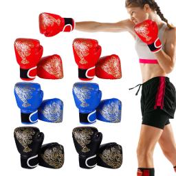 Luvas De Boxe Profissionais para Treinamento, Luvas Kickboxing, Lutando Taekwondo, Respirável, Confortável Sandbag - Image 3