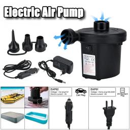 Mini bomba inflável para acampar Bomba de almofada de ar elétrica Colchão de enchimento rápido portátil Injetor de ventilador de piscina - Image 1