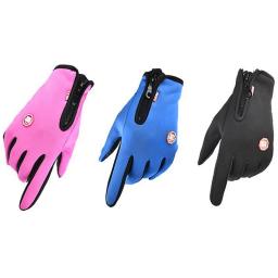 Luvas de ciclismo de dedo completo impermeáveis para homens, tela sensível ao toque, quente, ao ar livre, bicicleta, bicicleta, esqui, motocicleta, equitação, inverno, novo - Image 5
