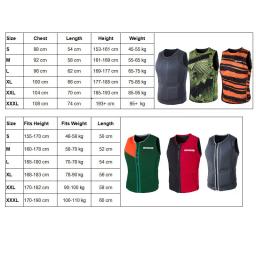 Jaqueta salva-vidas de neoprene masculina, coletes salva-vidas para natação e canoagem, surfe e vela, água e vela para adultos, caiaque e água - Image 6