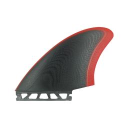 UPSURF-Barbatanas gêmeas de fibra de vidro para Surf, quilha aletas gêmeas, vermelho claro e preto, Funboard e Shortboard - Image 4