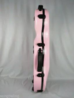 Ajustável Hard Glass Fiber Viola Case, Rosa Case, Modelo Raro, 15 "-17" - Image 3