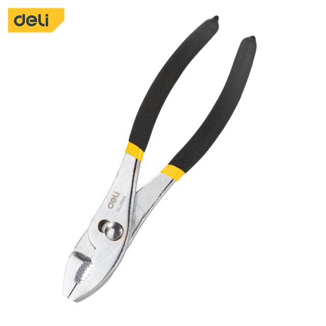 Alicate de Pesca Deli Multifuncional em Aço Carbono com Cabo Bi-Cor - Disponível em 6", 8" e 10"