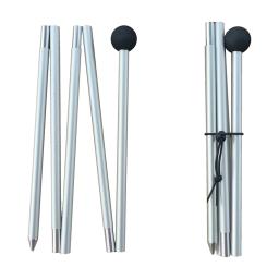 Varetas de dossel para lona, 5 seções, 1.6m, abrigo de jardinagem, haste de alumínio ajustável - Image 6