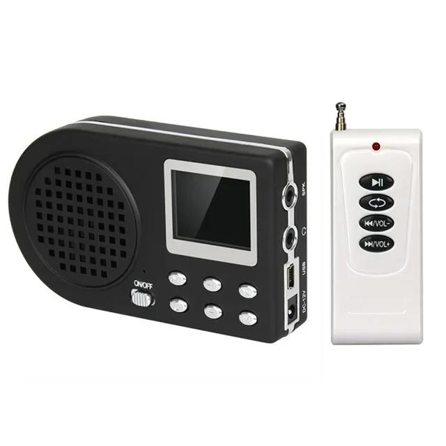 Pássaro Eletrônico Decoy com Alto-Falante: Dispositivo de Chamada para Aves ao Ar Livre com Amplificador e MP3 Player Digital Novo
