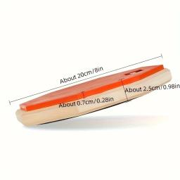 Almofada de prática de tambor silencioso de camada tripla de dupla face de 8 polegadas - Almofada mudo de borracha para iniciantes de kit de bateria - Image 2