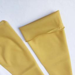 Luvas de borracha cor da pele Comprimento longo do Ebow Isolamento chique elegante industrial Resistência ácida e alcalina Uso de fábrica de bateria - Image 4